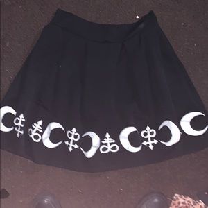 Witchcraft symbol skirt Read